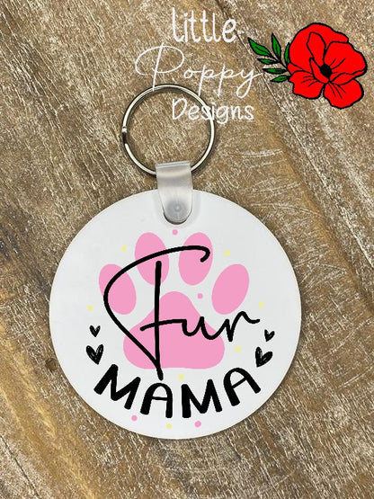 Fur Mama Key Ring