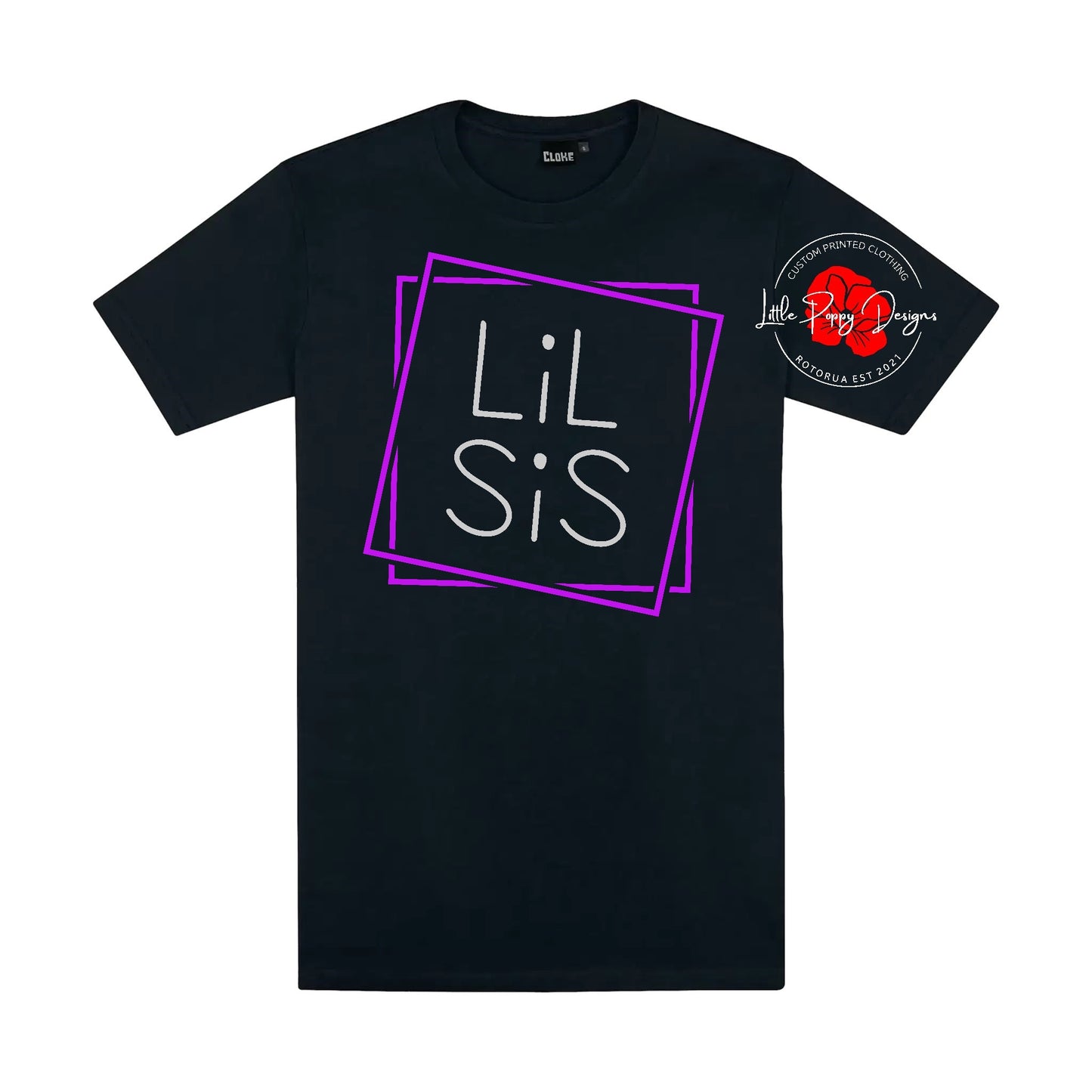 Lil Sis Child's T-shirt (Purple)