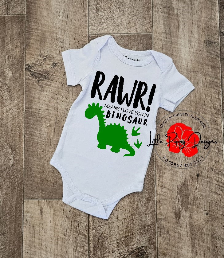 Rawr! Means I love you in Dinosaur